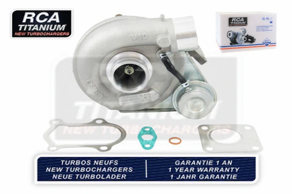 Turbocompresseur, suralimentation RCA FRANCE RCA45406110X