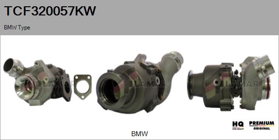 Turbocompresseur, suralimentation FLAMAR TCF320057KW