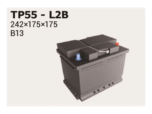 Batterie de démarrage IPSA TP55