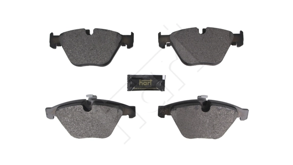 Kit de plaquettes de frein, frein à disque HART 261 785