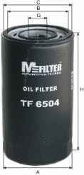 Filtre à huile MFILTER TF 6504