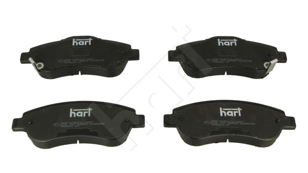 Kit de plaquettes de frein, frein à disque HART 224 161