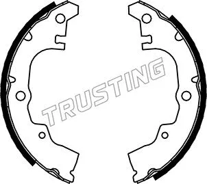 Jeu de mâchoires de frein TRUSTING 026.336