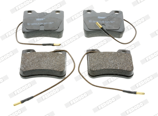 Kit de plaquettes de frein, frein à disque FERODO FDB745