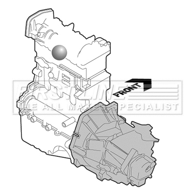 Support moteur FIRST LINE FEM3587