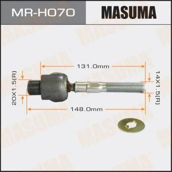 Rotule de direction intérieure, barre de connexion MASUMA MR-H070