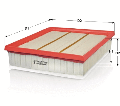 Filtre à air TECNECO FILTERS AR1657PMS