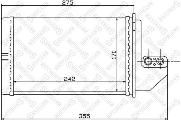 Système de chauffage STELLOX 10-35138-SX