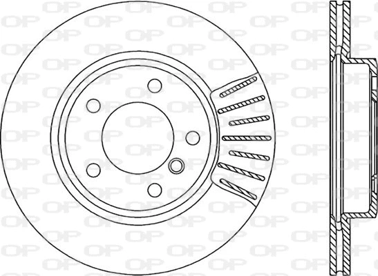 Disque de frein OPEN PARTS BDR1757.20