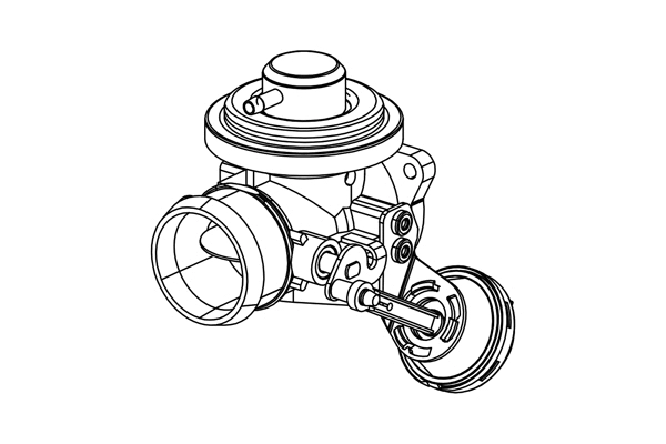 Vanne EGR AISIN EGRAZ-7037