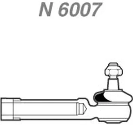 Rotule de barre de connexion NAKATA N 6007