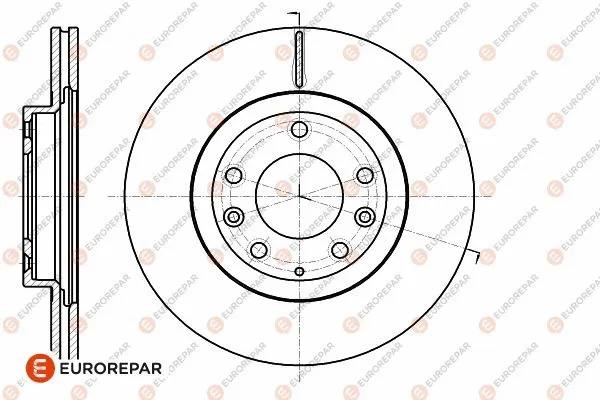 Disque de frein EUROREPAR 1642761580
