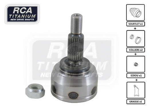 Jeu de joints, arbre de transmission RCA FRANCE RE97