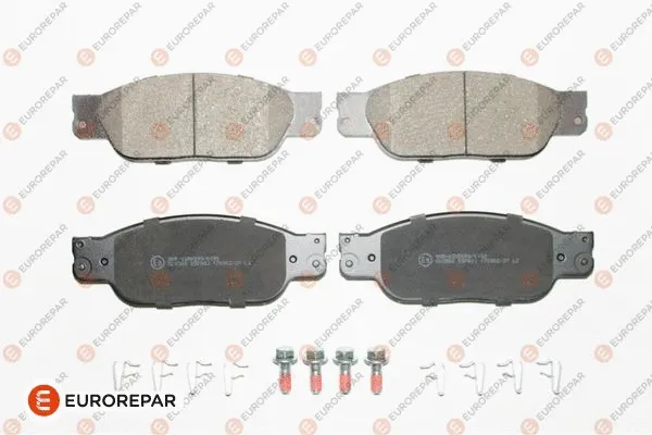 Kit de plaquettes de frein, frein à disque EUROREPAR 1623059080