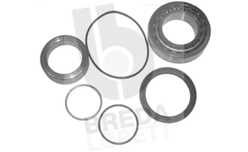 Kit de roulements de roue BREDA LORETT KRT2649