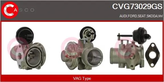 Vanne EGR CASCO CVG73029GS