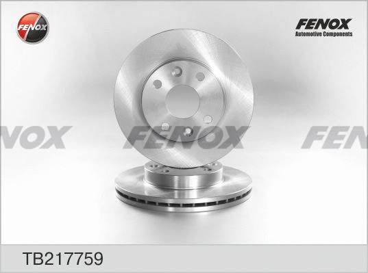 Disque de frein FENOX TB217759
