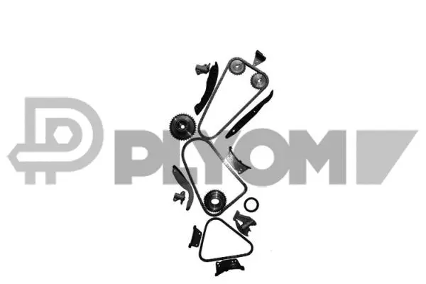 Kit de distribution par chaîne PLYOM P752037