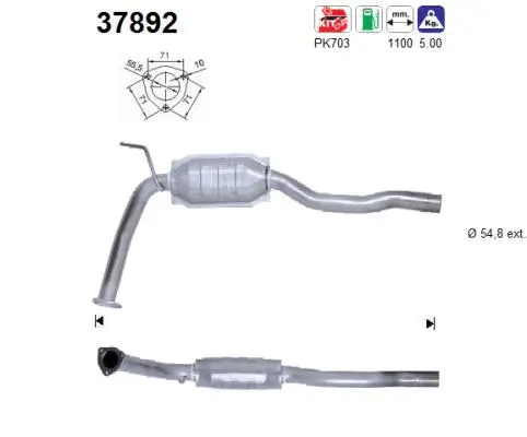 Catalyseur AS 37892