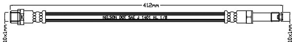 Flexible de frein JURATEK JBH1085