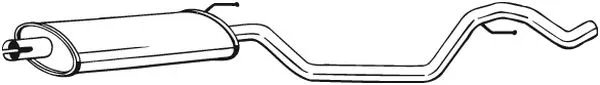 Silencieux central BOSAL 286-099