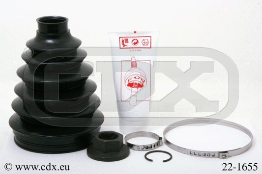 Jeu de joints-soufflets, arbre de commande CDX 22-1655