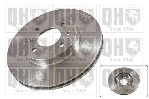 Disque de frein QUINTON HAZELL BDC5536