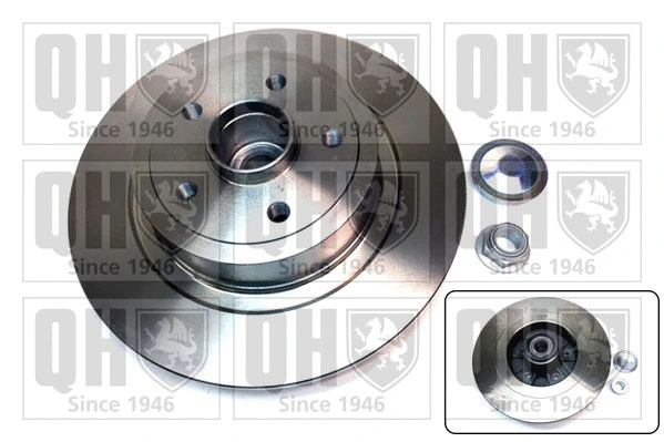 Disque de frein QUINTON HAZELL BDC5999
