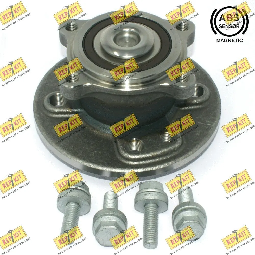 Kit de roulements de roue REPKIT RKB2359