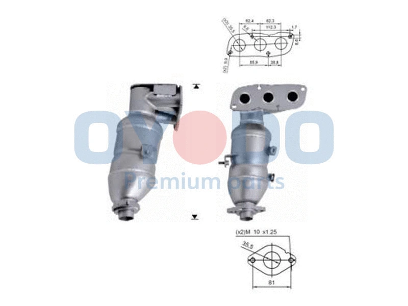 Catalyseur Oyodo 10N0061-OYO
