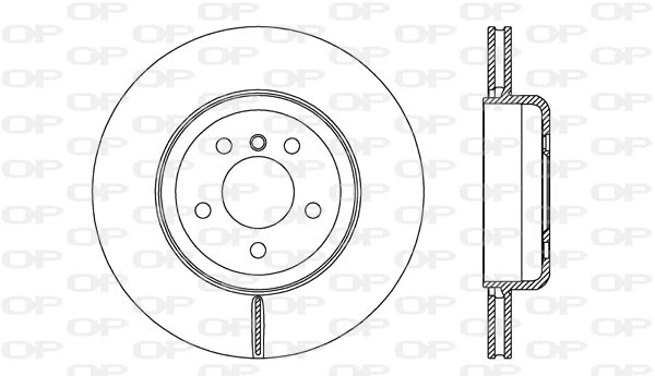 Disque de frein OPEN PARTS BDR2746.20