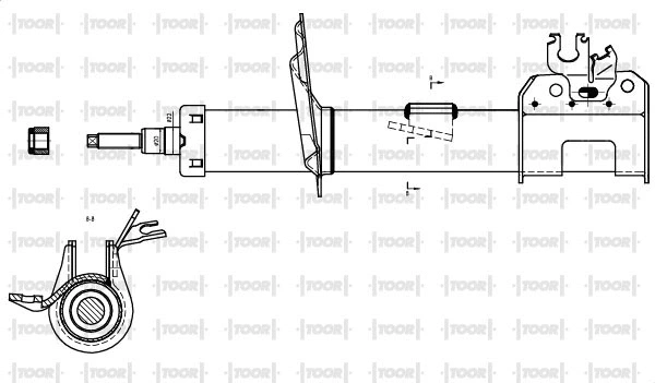 Amortisseur TOOR SG10160
