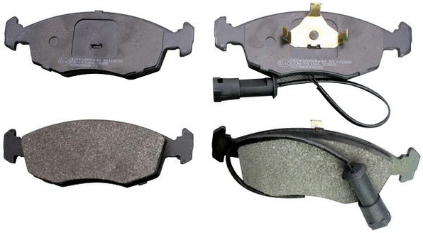 Kit de plaquettes de frein, frein à disque DENCKERMANN B110226