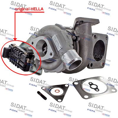 Turbocompresseur, suralimentation AUTOTEAM D9251
