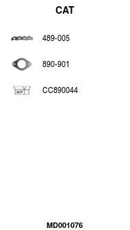 Catalyseur FA1 MD001076
