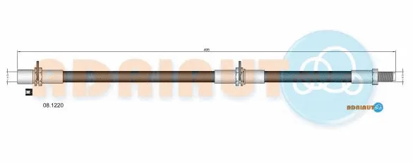 Flexible de frein ADRIAUTO 08.1220