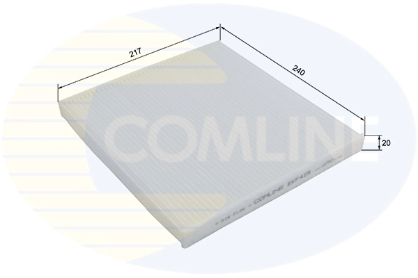 Filtre, air de l'habitacle COMLINE EKF425
