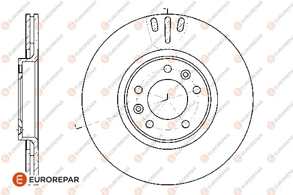 Disque de frein EUROREPAR 1667857380