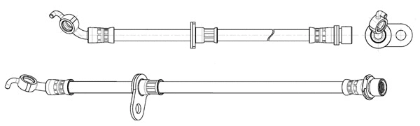Flexible de frein CEF 514564