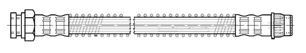Flexible de frein CEF 512126