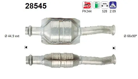 Catalyseur AS 28545