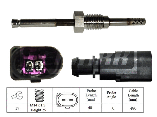 Capteur, température des gaz LEMARK LXT146