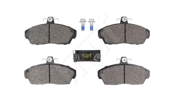 Kit de plaquettes de frein, frein à disque HART 261 811