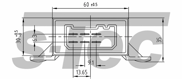 Centrale clignotante S-TEC WES54407008