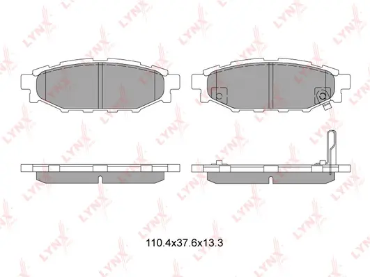 Kit de plaquettes de frein, frein à disque LYNXAUTO BD-7103