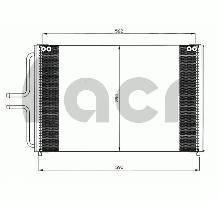 Condenseur, climatisation ACR 300621