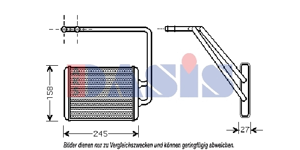 Système de chauffage AKS DASIS 569009N