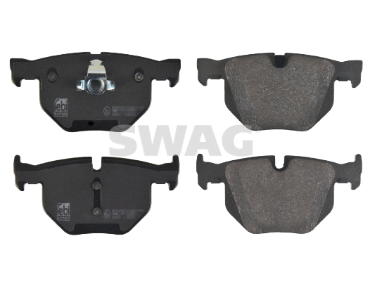 Kit de plaquettes de frein, frein à disque SWAG 20 91 6466