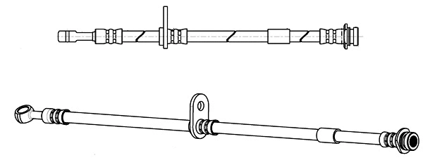 Flexible de frein CEF 512714