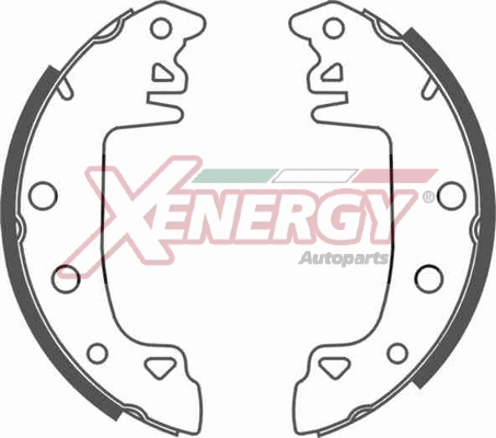 Jeu de mâchoires de frein AP XENERGY X50217